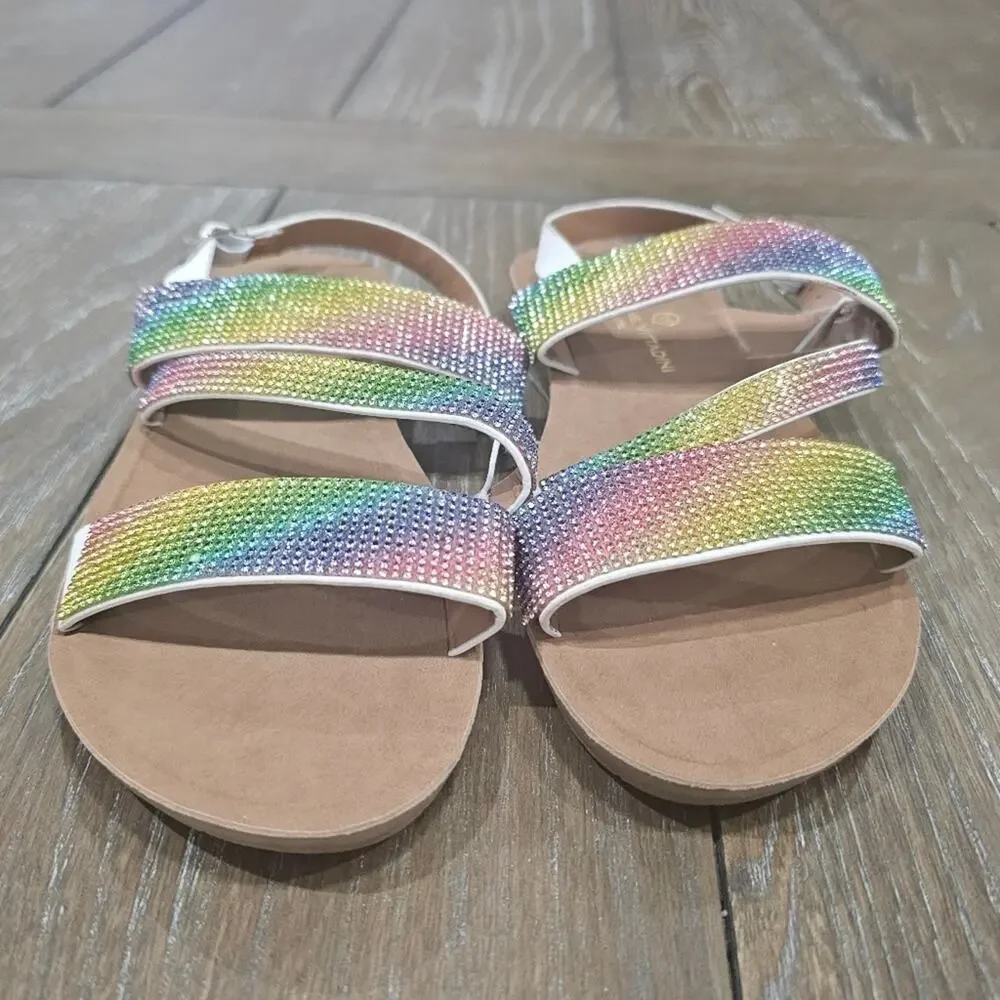 Adrienne Vittadini Sandals, Girl's Size 3